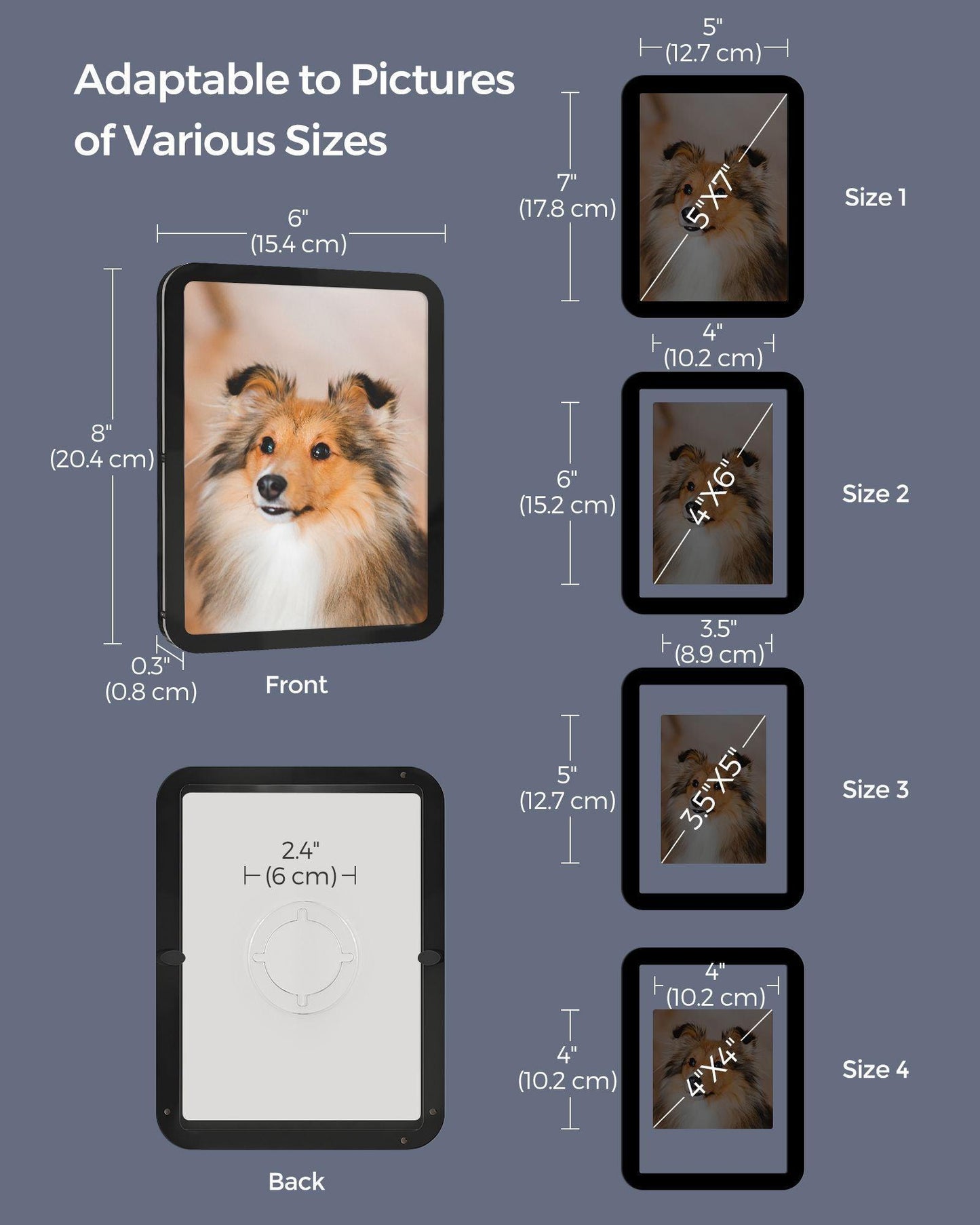 5x7 Picture Frames FredCo
