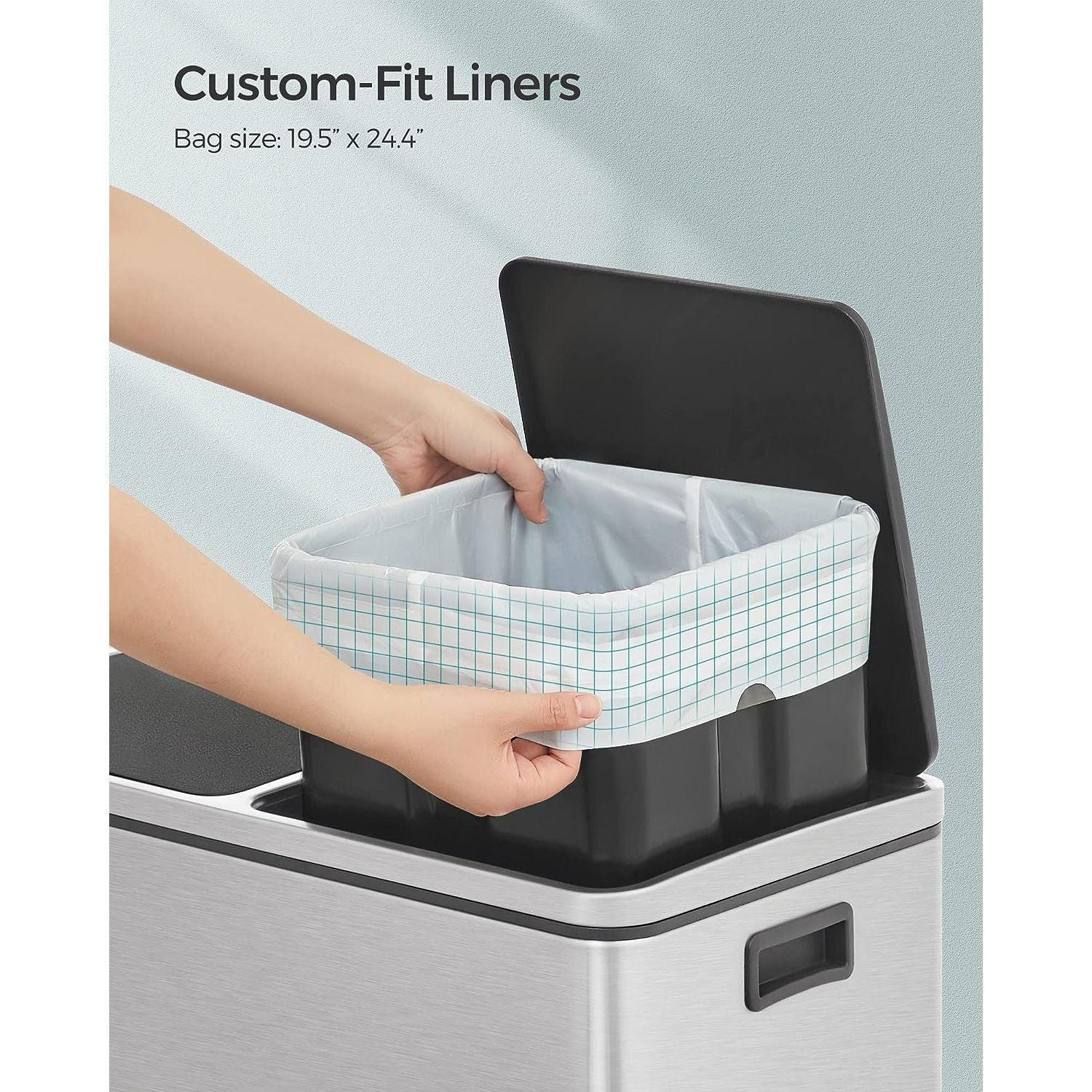 6.6 Gallon Trash Bags 2 Rolls 80 Count FredCo