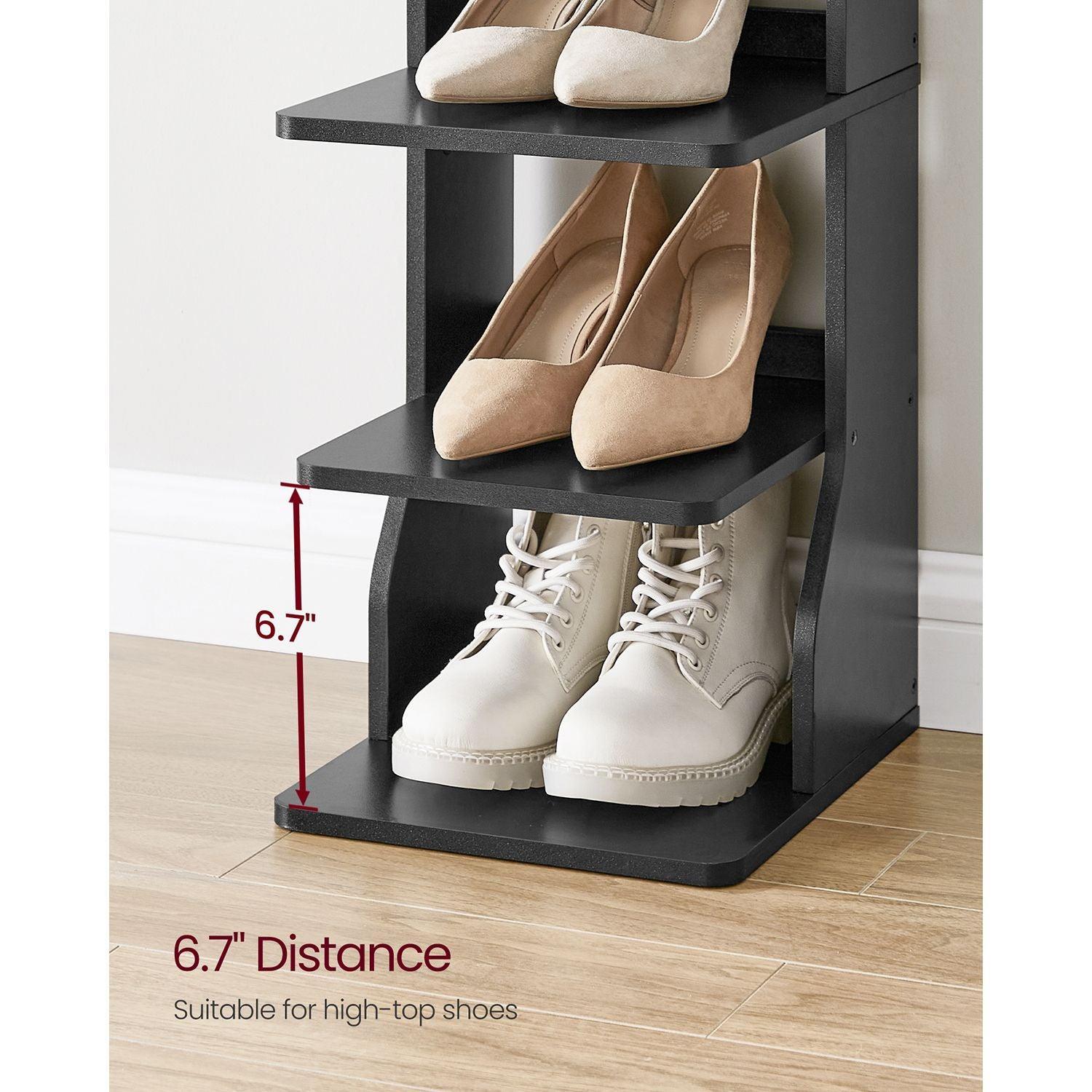 6-Tier Corner Shoe Rack FredCo