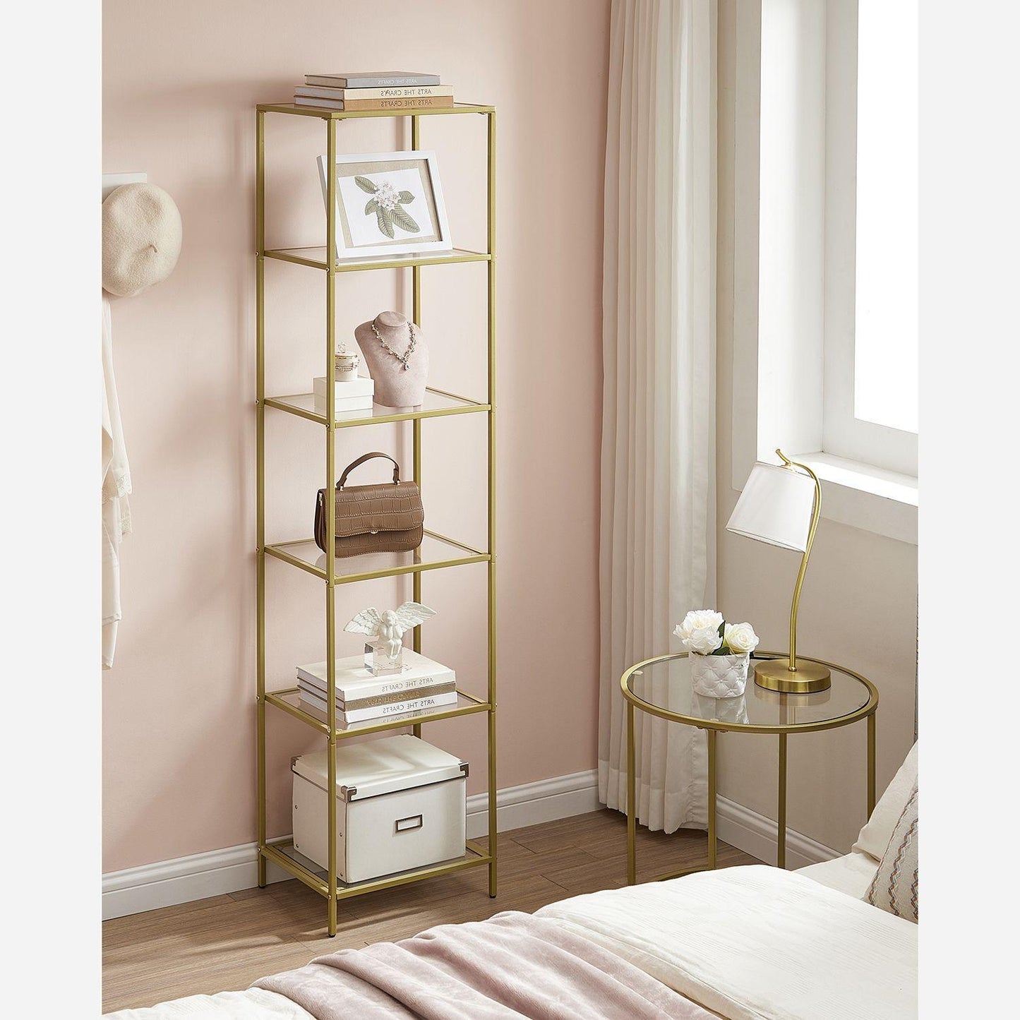 6-Tier Glass Shelf FredCo