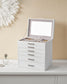 6-Tier JJewelry Box with Mirror FredCo