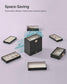 6-Tier Stackable Jewelry Trays Ink Black FredCo