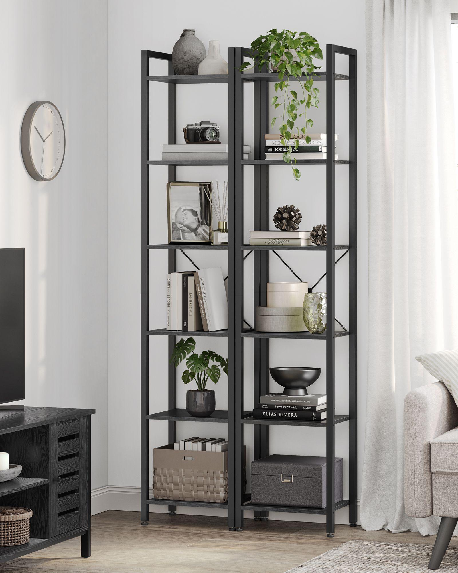 6-Tier Tall Bookshelf FredCo