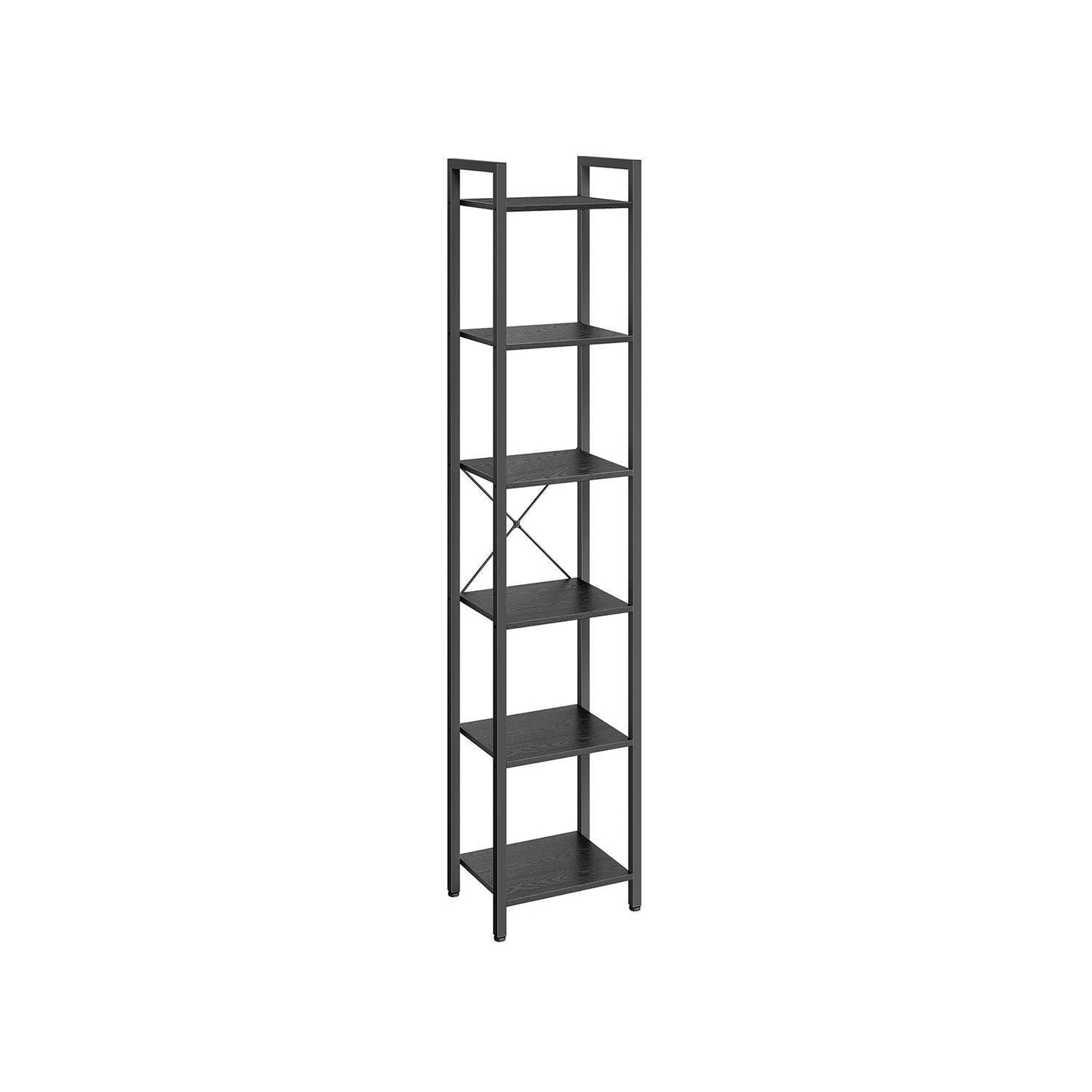6-Tier Tall Bookshelf FredCo