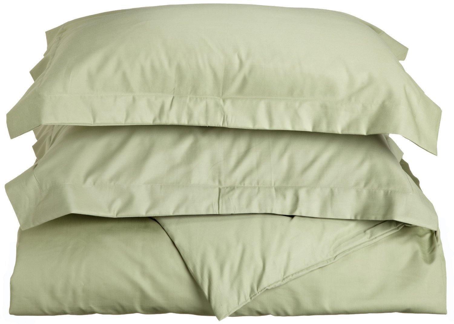 600-Thread Count Cotton-Blend Wrinkle-Resistant Soft Duvet Cover Set FredCo
