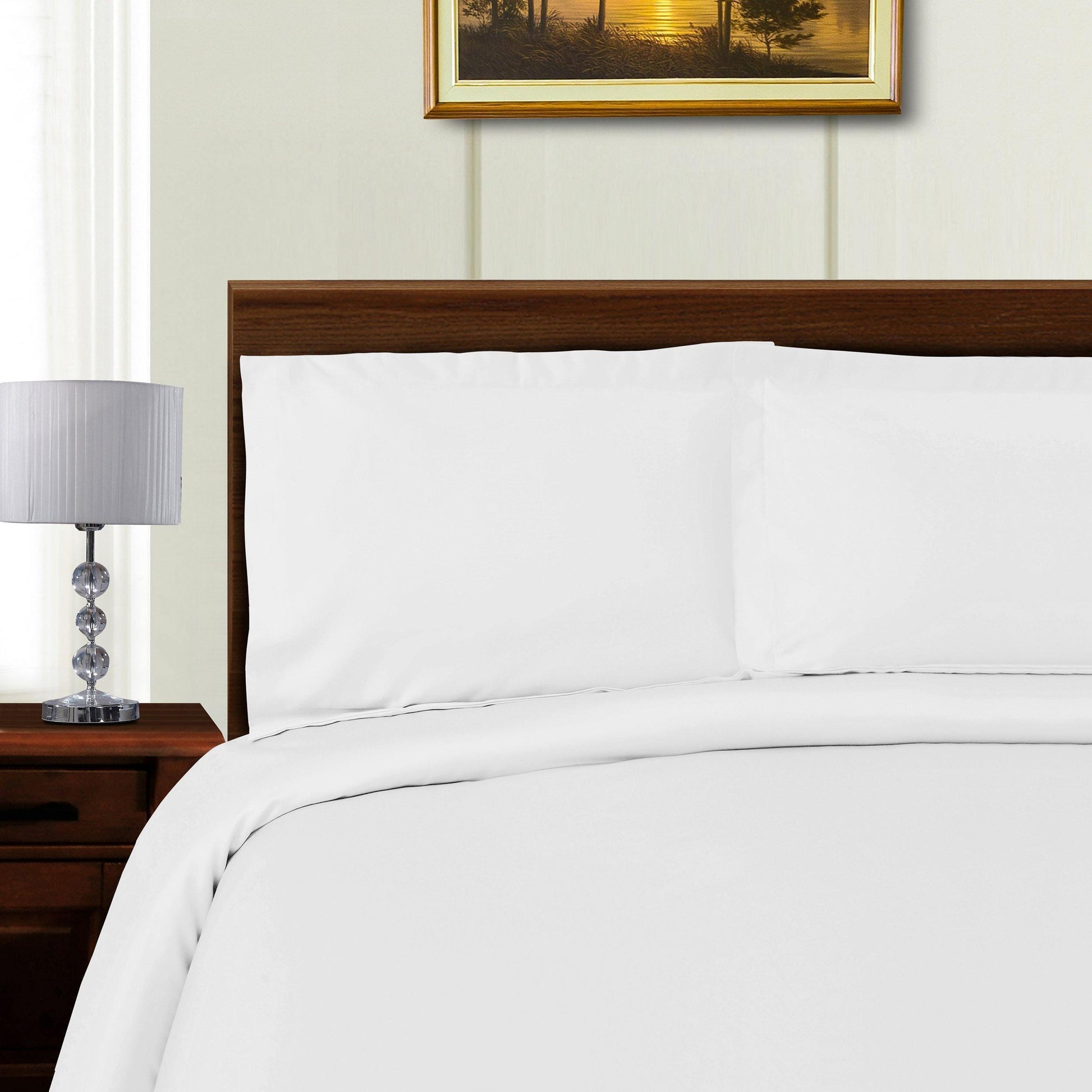 600-Thread Count Tencel Polyester-Blend Ultra-Soft Duvet Cover Set FredCo