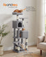 61-Inch Cat Tree Light Gray FredCo