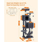 61-Inch Cat Tree Smoky Gray FredCo