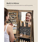 61-Inch Jewelry Cabinet with Lights FredCo