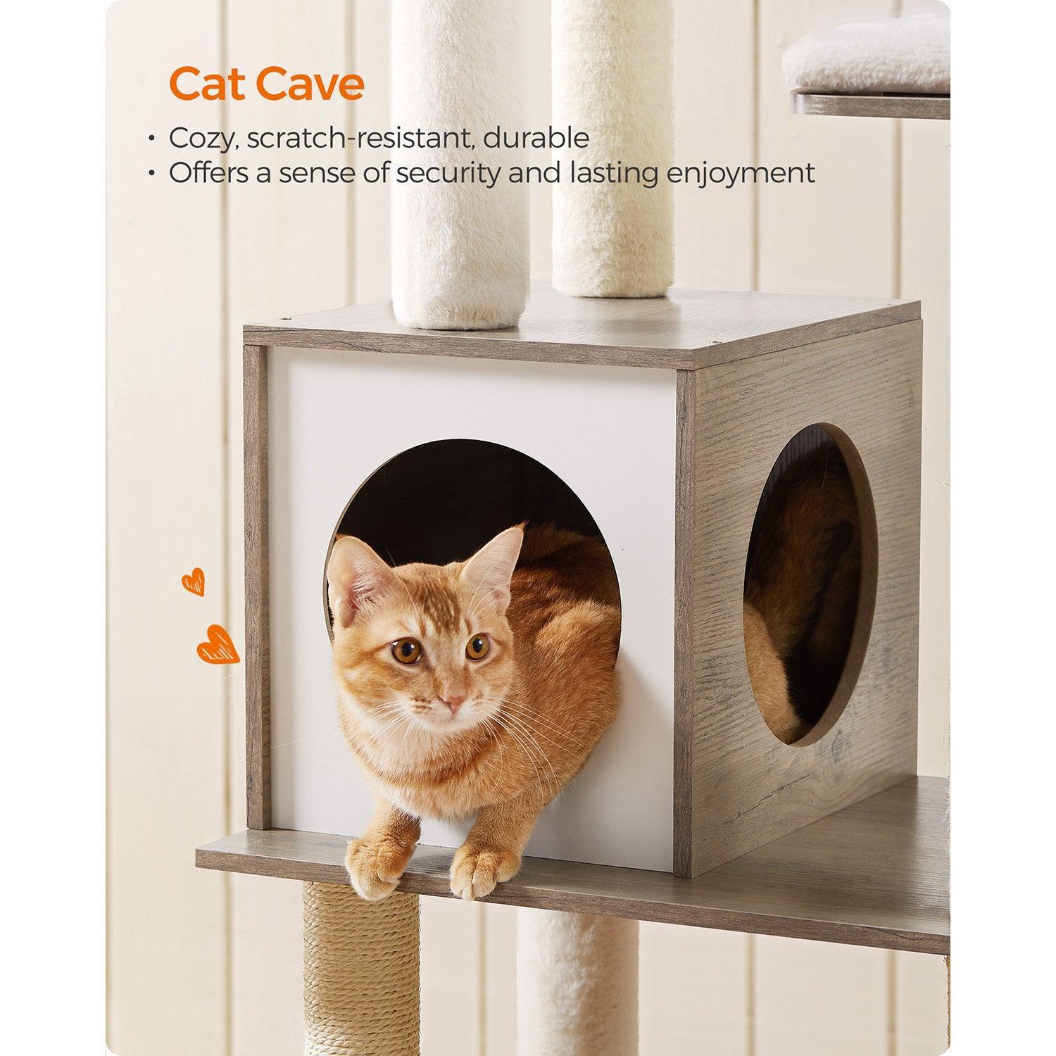 65-Inch Modern Cat Tower FredCo
