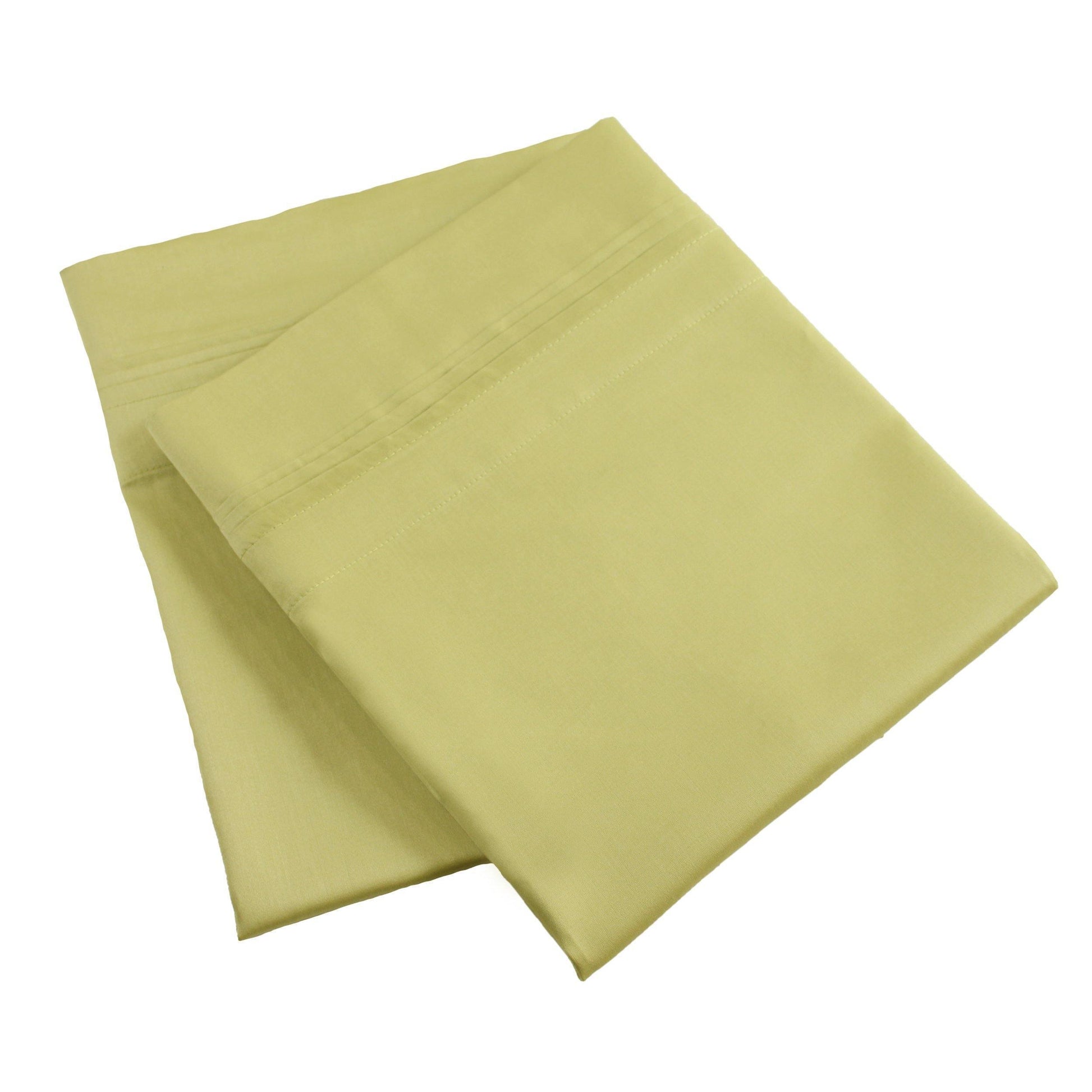 650-Thread Count 100% Egyptian Cotton Lightweight Plush Pillowcase Set FredCo