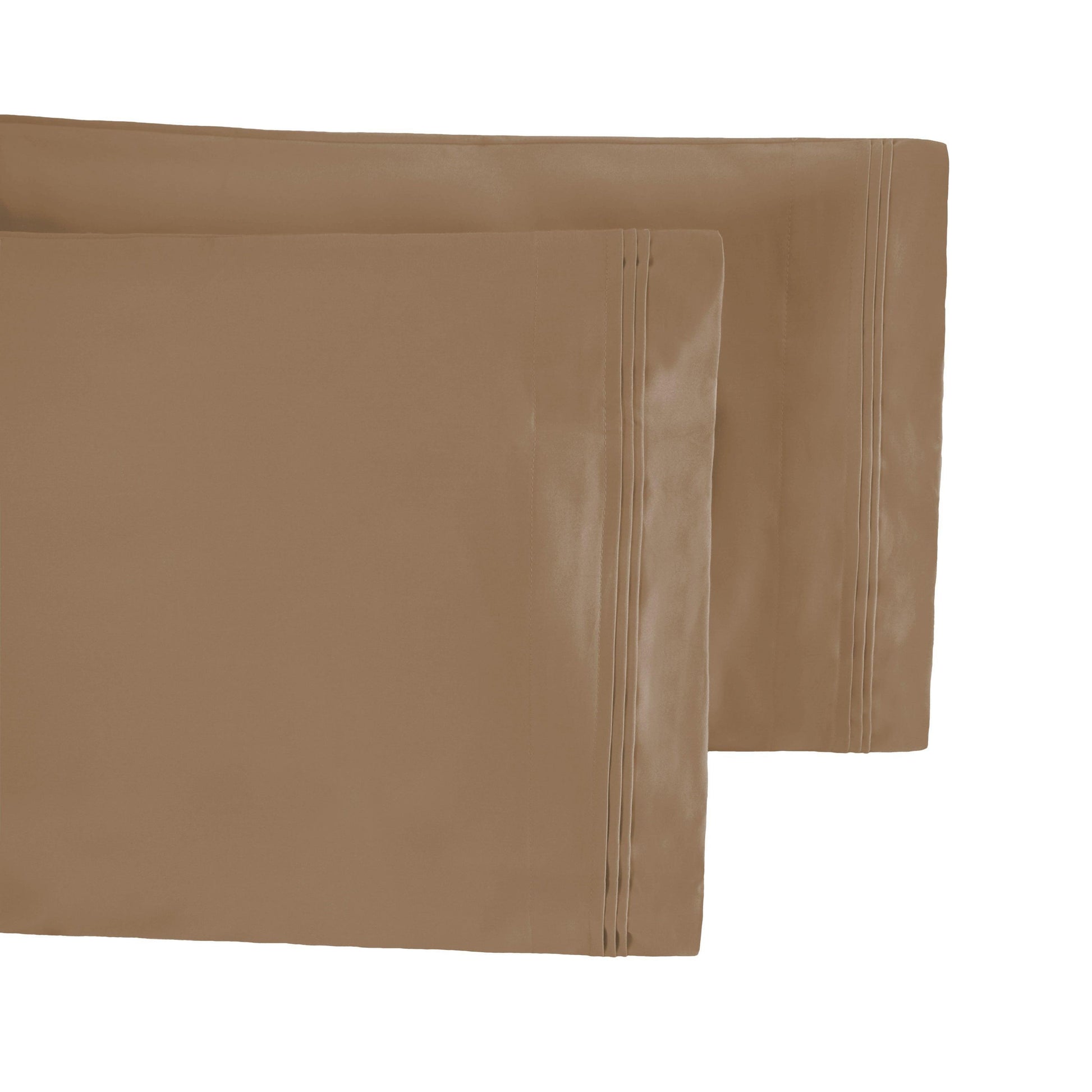 650-Thread Count 100% Egyptian Cotton Lightweight Plush Pillowcase Set FredCo