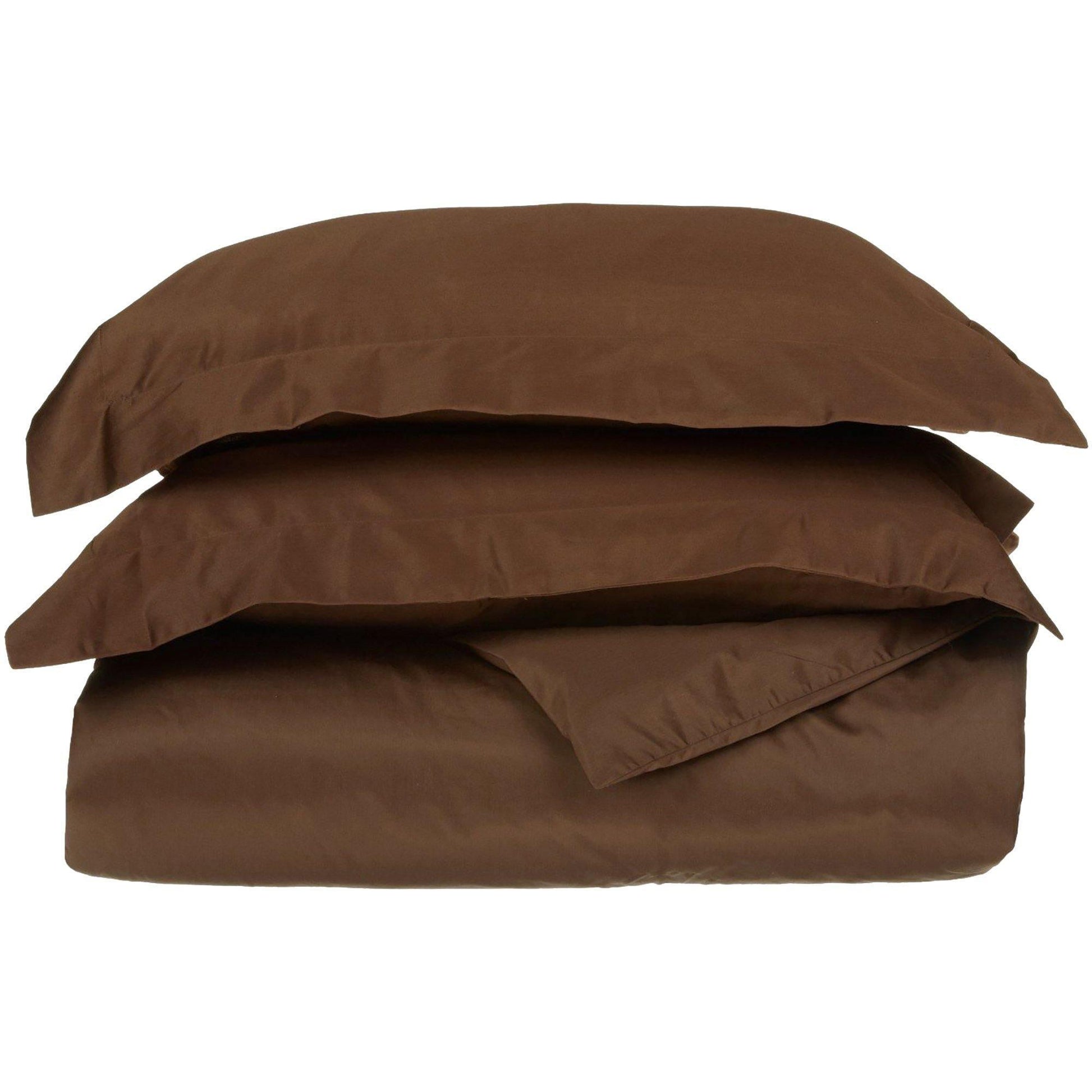 650-Thread Count 100% Egyptian Cotton Luxurious Plush Duvet Cover Set FredCo