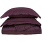 650-Thread Count 100% Egyptian Cotton Luxurious Plush Duvet Cover Set FredCo