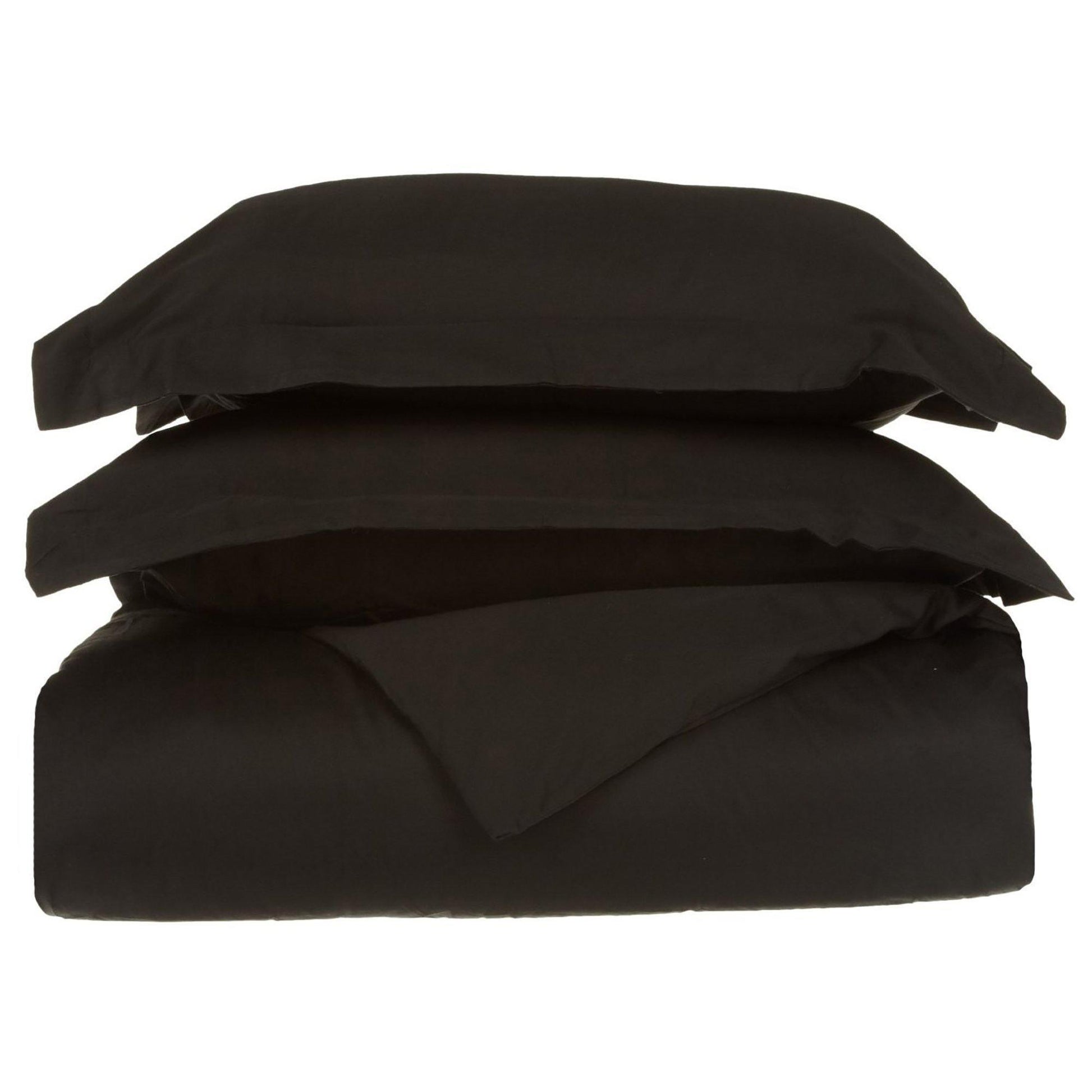 650-Thread Count 100% Egyptian Cotton Luxurious Plush Duvet Cover Set FredCo