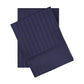 650-Thread Count 100% Egyptian Cotton Plush Striped Pillowcase Set FredCo
