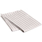 650-Thread Count 100% Egyptian Cotton Plush Striped Pillowcase Set FredCo