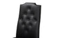 Baxton Studio Dylin Modern and Contemporary Black Faux Leather Upholstered and Dark Brown Finished Wood 7-Piece Dining Set