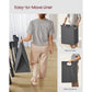 65L Laundry Hamper Black and Gray FredCo