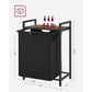 65L Laundry Hamper Rustic Brown and Black FredCo
