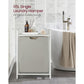 65L Laundry Hamper White FredCo