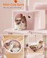 66.1" Tall Large Multi-Level Cat Tree with 13 Scratching Posts Jelly Pink FredCo