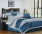 7-Piece Bedding Set, Comforter, Shams and Decorative Pillows FredCo