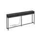70.9-Inch Narrow Console Table Black FredCo