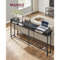 70.9-Inch Narrow Console Table Black FredCo