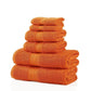 700 GSM Plush Absorbent Long Staple Combed Cotton 6-Piece Towel Set FredCo