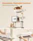 72.8-Inch Tall Cat Tree with Litter Box Enclosure FredCo