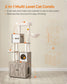 72.8-Inch Tall Cat Tree with Litter Box Enclosure FredCo