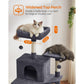 75.2-Inch Large Cat Tree Smoky Gray FredCo