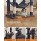 75.2-Inch Large Cat Tree Smoky Gray FredCo