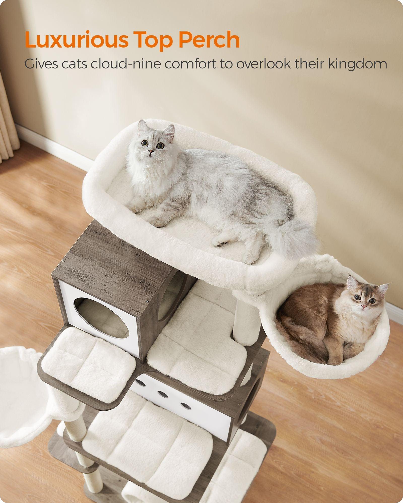 77.5-Inch Tall Modern Cat Tree FredCo