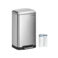 8 Gallon Trash Can with Lid and Inner Bucket FredCo
