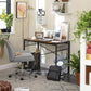 8 Hooks Computer Desk FredCo