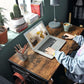 8 Hooks Computer Desk FredCo