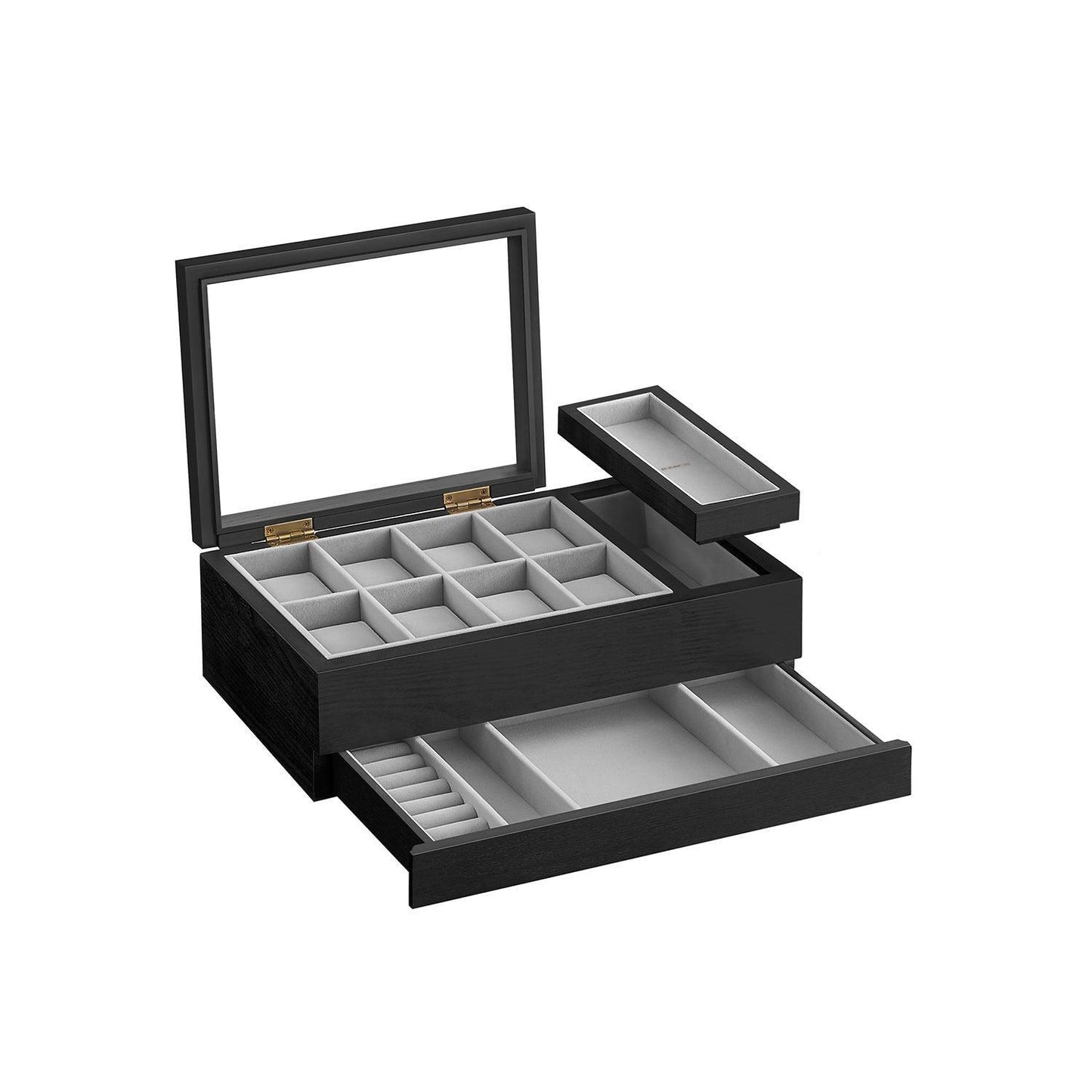 8-Slot Watch Box Black FredCo