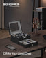 8-Slot Watch Box Black and Gray FredCo