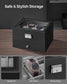 8-Slot Watch Box Black and Gray FredCo