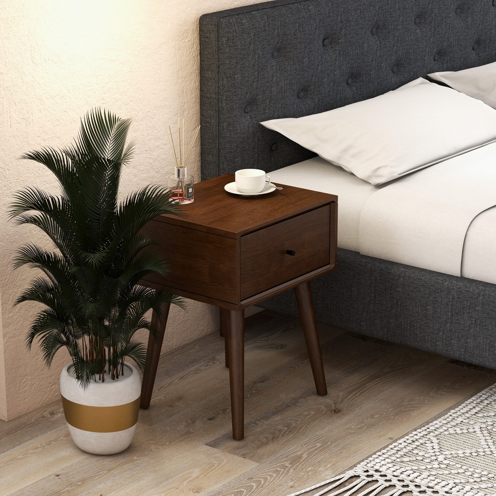 Avery Solid Wood Night Stand FredCo