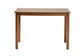 Baxton Studio Eveline Modern Walnut Brown Finished Wood 43-Inch Dining Table