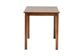 Baxton Studio Eveline Modern Walnut Brown Finished Wood 43-Inch Dining Table