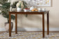 Baxton Studio Eveline Modern Walnut Brown Finished Wood 43-Inch Dining Table