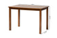 Baxton Studio Eveline Modern Walnut Brown Finished Wood 43-Inch Dining Table