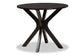 Baxton Studio Carlin Modern Transitional Grey Fabric Upholstered and Dark Brown Finished Wood 5-Piece Dining Set