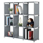 9 Cubes Bookshelf Closet FredCo