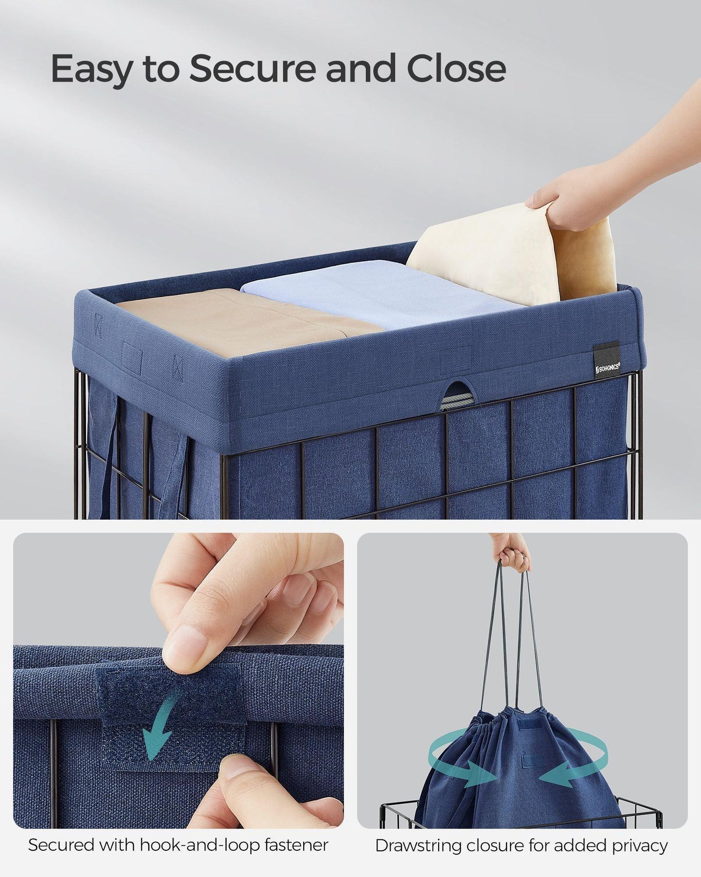 90L Laundry Basket FredCo