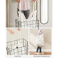 90L Laundry Hamper with Metal Frame White FredCo